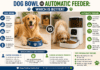 Dog bowl vs automatic feeder comparison showing feeding benefits, portion control, cleaning, schedule, and healthy dog feeding tips.